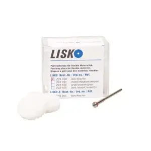Disque de polissage Lisko pour silicone 10 pcs+ 1 bâton de fraisage