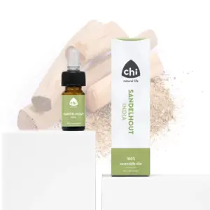 Chi Sandelhout India Etherische Olie (Wild) 2,5ml