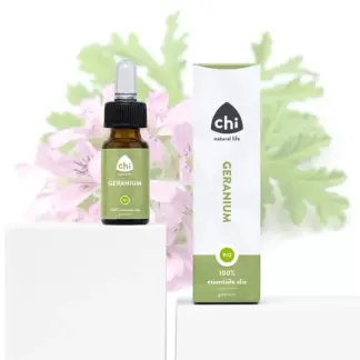 Chi Geranium Etherische Olie (Biologisch) 10ml