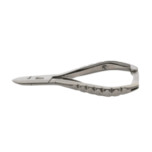 Coupe-ongles « Diabetes Safe » Mâchoires droites en inox/cobalt