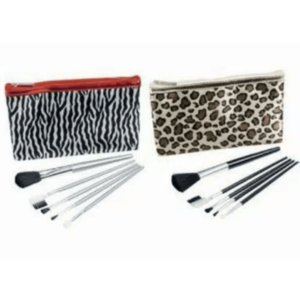Make-up borstel set 6 delig in tas