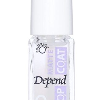 Depend Nail Polish O2 Oxygen Top Coat Matte, 5ml (3 stuks)