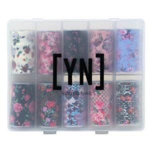 Young Nails Foil Floral Transfer kit
