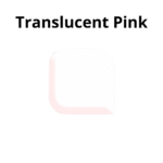 Fiber Gel Translucent Pink