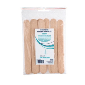 Spatules à cire jetables Sibel – 15,5 cm, 10 pièces