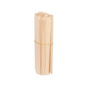Spatules à cire Medium – 15 cm, 50 pièces