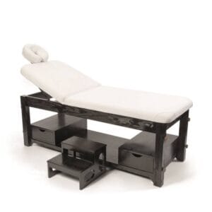Lit de massage ZEN II avec marchepied