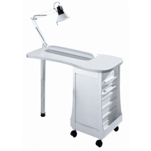 Sibel Table de Manucure avec Bloc-Tiroir
