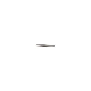 Pince à épiler Pro droite inox, 9,5 cm